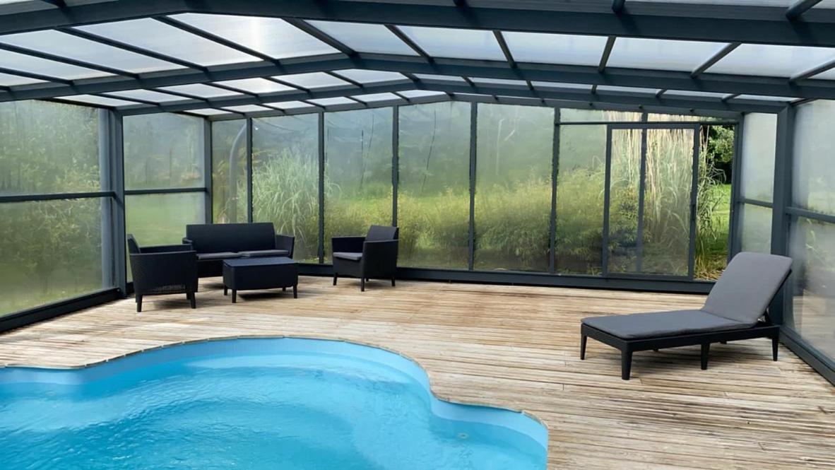 Chalet Des Fees - Piscine Crozon Eksteriør bilde