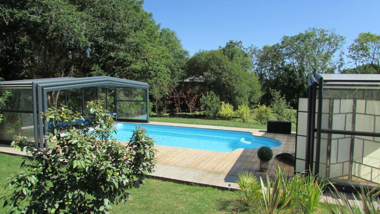 Chalet Des Fees - Piscine Crozon Eksteriør bilde